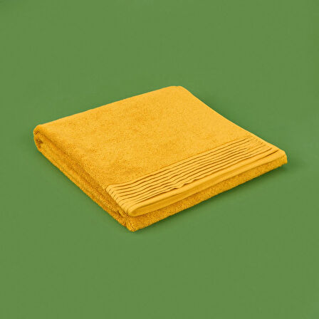 Soft Premium Banyo Havlusu - Hardal - 70x140 cm