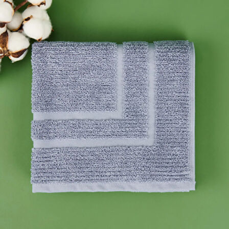 Soft Premium Ayak Havlusu - Mavi - 50x70 cm