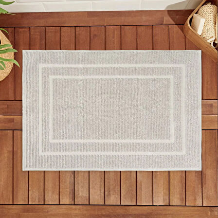 Soft Premium Ayak Havlusu - Gri - 50x70 cm