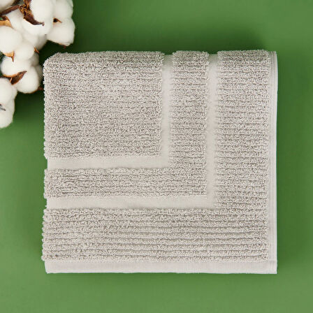 Soft Premium Ayak Havlusu - Gri - 50x70 cm