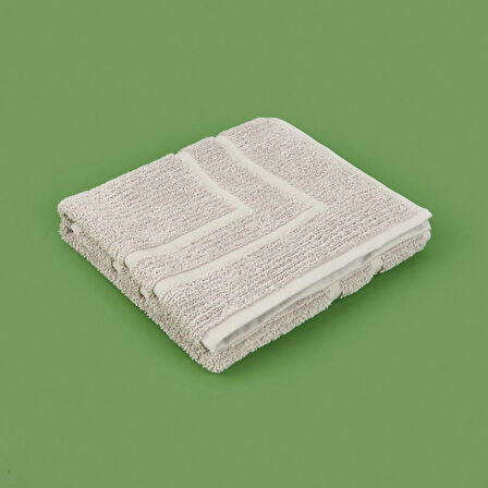 Soft Premium Ayak Havlusu - Gri - 50x70 cm