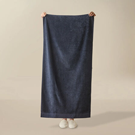 Soft Premium Banyo Havlusu - Lacivert - 70x140 cm