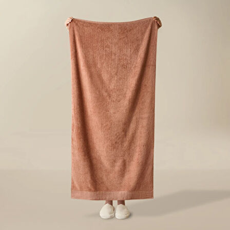 Soft Premium Banyo Havlusu - Gülkurusu - 70x140 cm