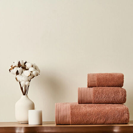 Soft Premium Banyo Havlusu - Gülkurusu - 70x140 cm