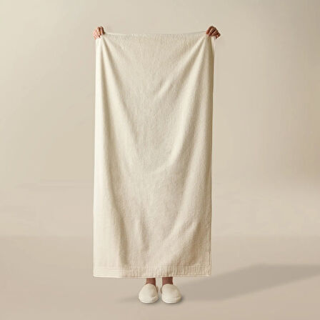 Soft Premium Banyo Havlusu - Beyaz - 70x140 cm