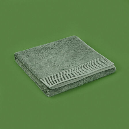 Soft Premium Banyo Havlusu - Haki - 70x140 cm