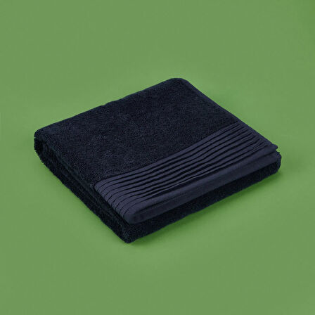 Soft Premium Yüz Havlusu - Lacivert - 50x90 cm