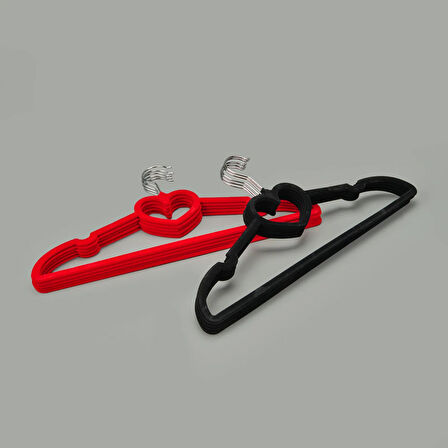 5'li Kadife Askı - Asorti - 42 cm