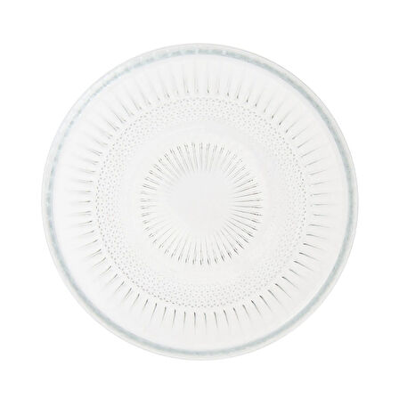 Elena Cam Tabak - Şeffaf - 16 cm