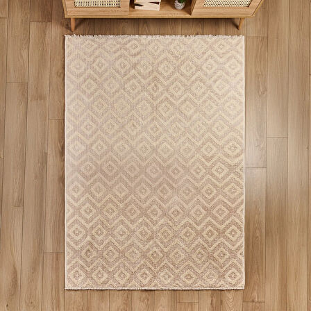 Soft Lomond Halı - Bej - 160x230 cm