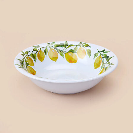 Kitchen Lemon Salata ve Meyve Kasesi - Renkli - 23 cm
