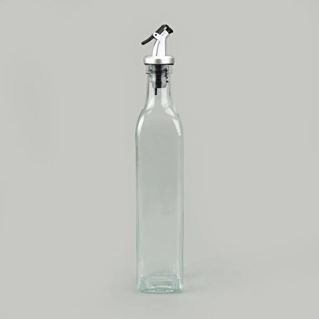 2'li Cam Yağlık Sirkelik - Şeffaf - 500 ml