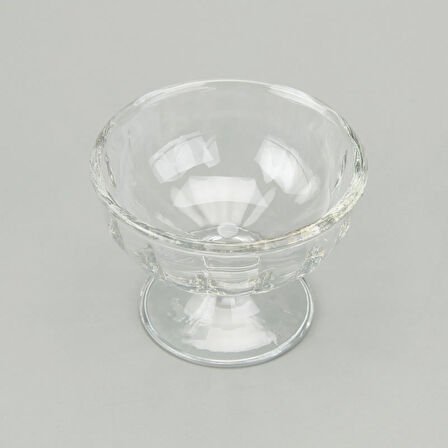 Glass Cam Tatlı Tabağı - Şeffaf - 210 ml