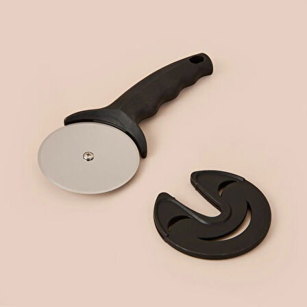 Houseware Paslanmaz Çelik Pizza Kesici - Gri