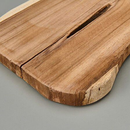 Houseware Sunum Tabağı - Kahverengi - 35x20x7 cm