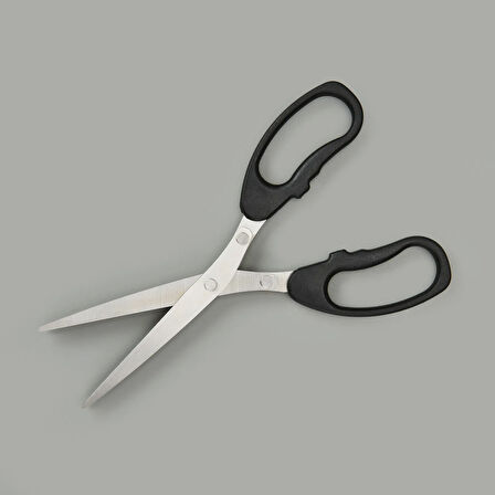 Mutfak Makası - Siyah / Gri - 19 cm