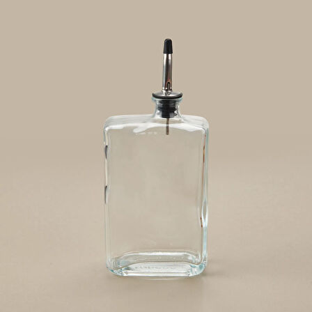 Cam Yağlık Sirkelik - Şeffaf / Siyah - 500 ml