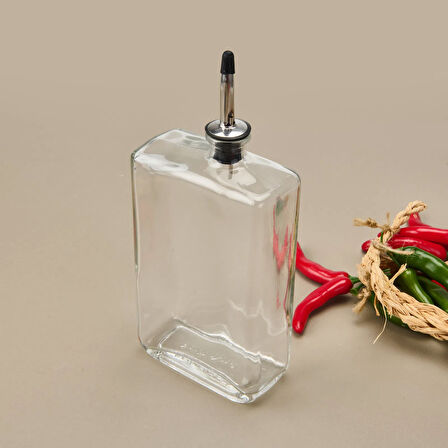 Cam Yağlık Sirkelik - Şeffaf / Siyah - 750 ml