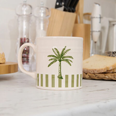 Kitchen Palm Kupa - Renkli - 345 ml