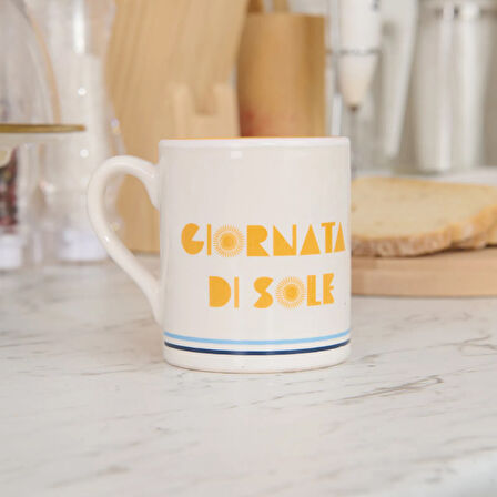 Kitchen Giorno Di Sole Kupa - Renkli - 210 ml