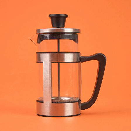 French Press - Siyah / Gri - 600 ml
