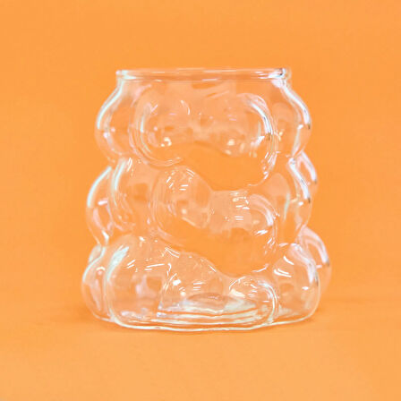 Grape 6'lı Kahve Yanı Su Bardağı - Şeffaf - 60 ml