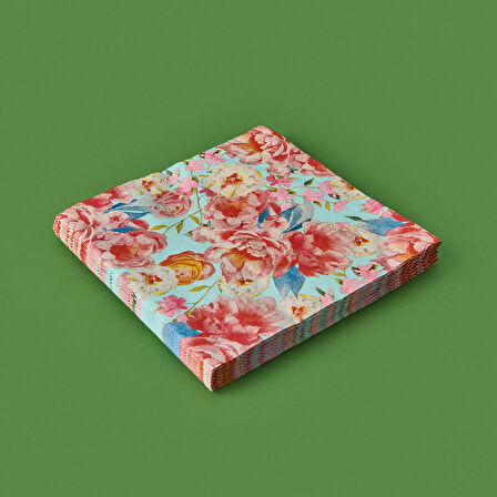 Houseware 16'lı Kağıt Peçete - Asorti - 33x33 cm