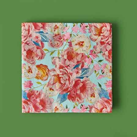 Houseware 16'lı Kağıt Peçete - Asorti - 33x33 cm