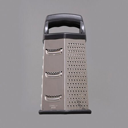 Aage Altıgen Rende - Gri - 12 cm