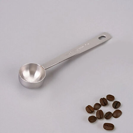 Çelik Kahve Ölçeği - Gri - 5 ml