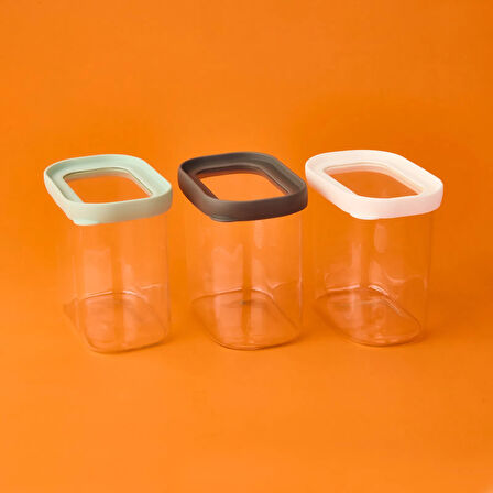 Nuevo Cam Saklama Kabı - Asorti - 900 ml