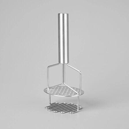 Yaylı Patates Ezici - Gri - 18 cm