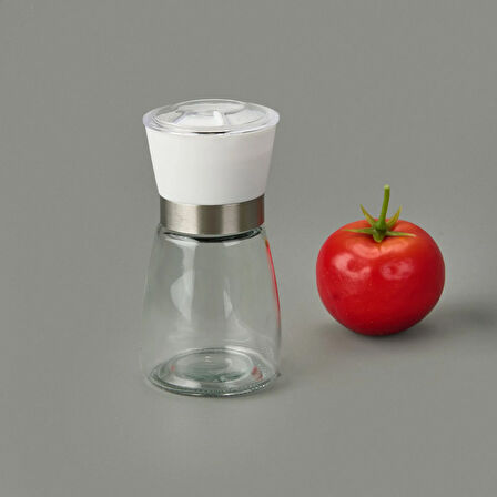 Cam Tuz ve Karabiber Değirmeni - Asorti - 12,5 cm