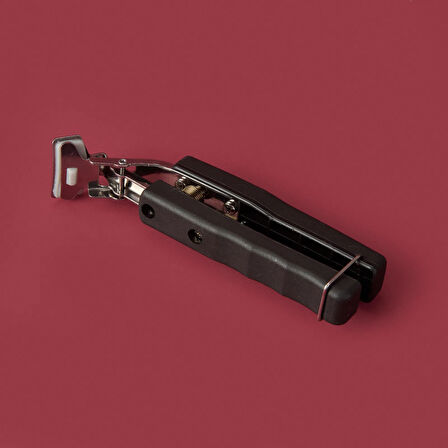 Tabak ve Tencere Tutacağı - Siyah - 18 cm