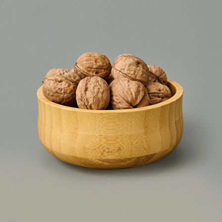 Küçük Boy Bambu Kase - Açık Kahverengi - 13 cm