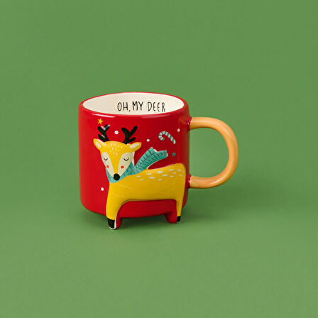 3 Boyutlu Hayvan Figürlü Kupa - Asorti - 420 ml