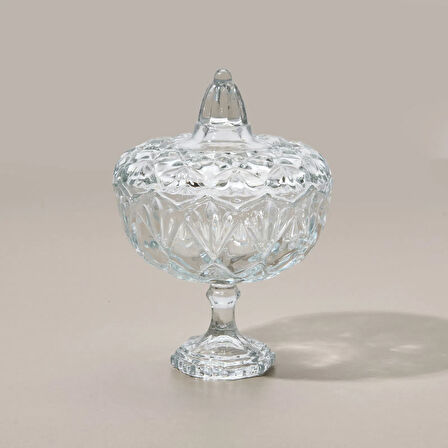 In Love Orchid Candy Ayaklı Şekerlik - Şeffaf