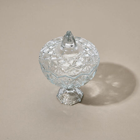 In Love Orchid Candy Ayaklı Şekerlik - Şeffaf