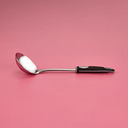 Kitchen Servis Kepçesi - Siyah - 30 cm