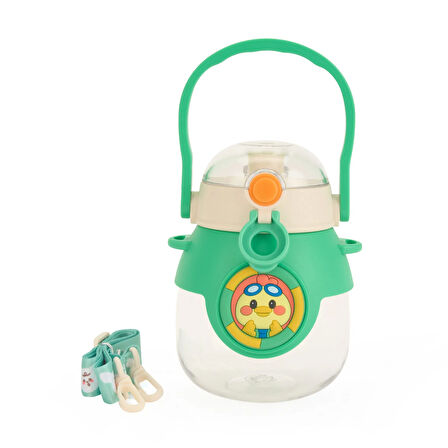 Polikarbon Figürlü Matara - Asorti - 800 ml