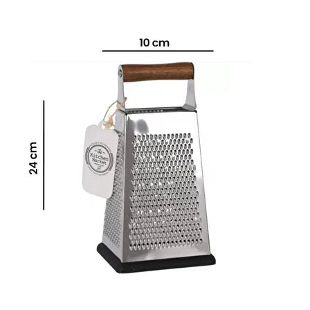 Houseware Ahşap Saplı Rende - 24x10 cm