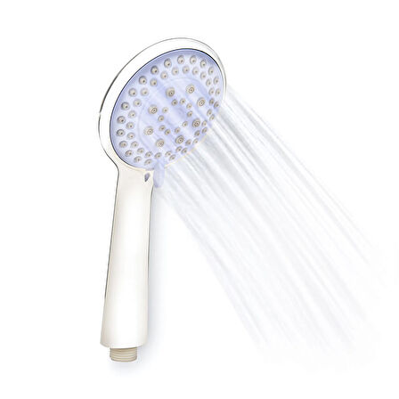 5 Fonksiyonlu Duş Başlığı - Gri