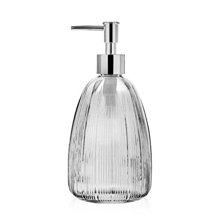 Design Star Cam Sıvı Sabunluk - Füme