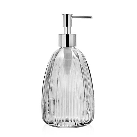 Design Star Cam Sıvı Sabunluk - Füme