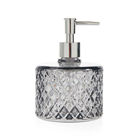 Design Kristal Cam Sıvı Sabunluk - Füme