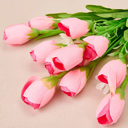 Manolya Yapay Çiçek - Açık Pembe - 38 cm