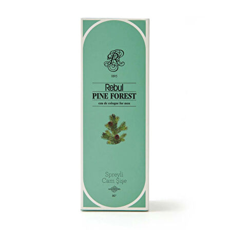 Pine Forest Spreyli Cam Şişe Kolonya - 100 ml