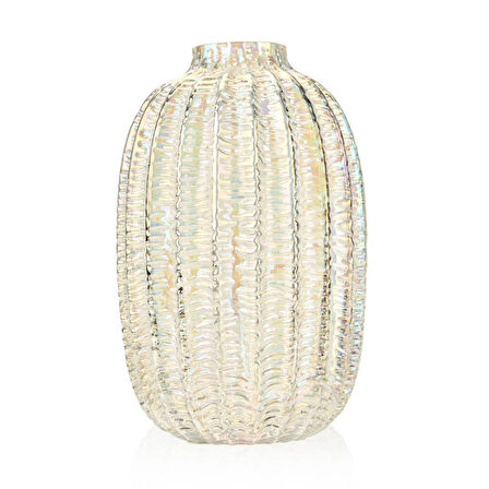 Deco Pearl Vazo - Sedef - 25 cm