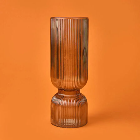 Deco Miranda Vazo - Füme - 28 cm