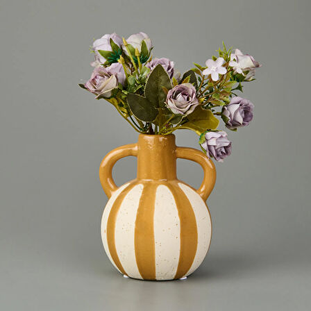 Pottery Vazo - Kahverengi - 20 cm